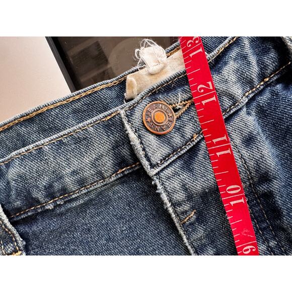 Sage & Fig Women's Barrel Jeans Wide Leg Size Large (10) - Picture 6 of 8